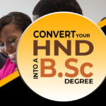 How To Upgrade Your HND To B.Sc